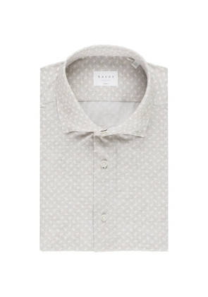 Xacus Active Shirt geometric-pattern - Neutrals