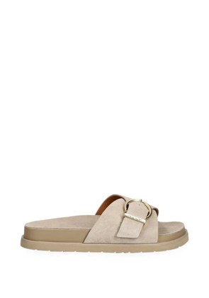 Gant buckle-detail slides - Neutrals