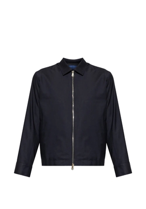 Paul Smith zip-up wool jacket - Blue