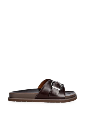 Gant buckle-detail slides - Brown