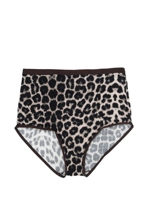 Baserange Bell high-waisted briefs - Neutrals