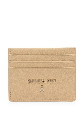 Patrizia Pepe textured cardholder - Neutrals