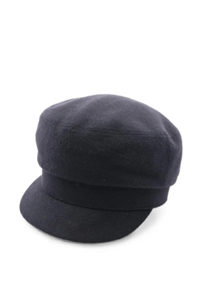 Hermès Pre-Owned 2010s cashmere casquette hat - Black