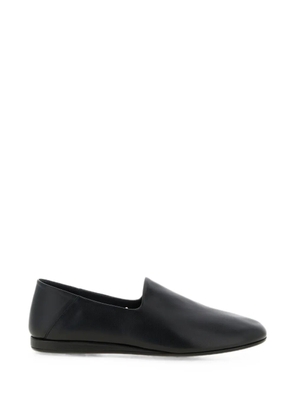 Jacquemus Les Pantoufles leather loafers - Black