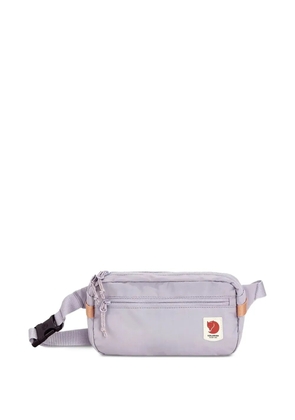 Fjällräven logo-patch zip-fastening belt bag - Purple