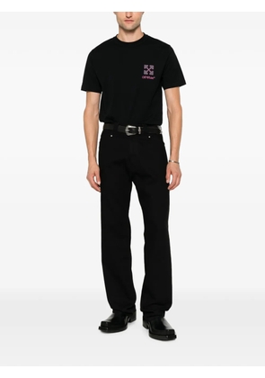 Off-White Arrows logo-print cotton T-shirt - Black