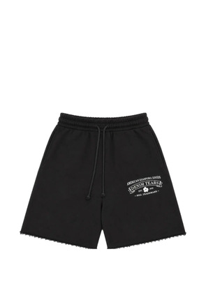 Denim Tears logo-print shorts - Black