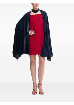 Pedro Del Hierro draped shawl - Blue
