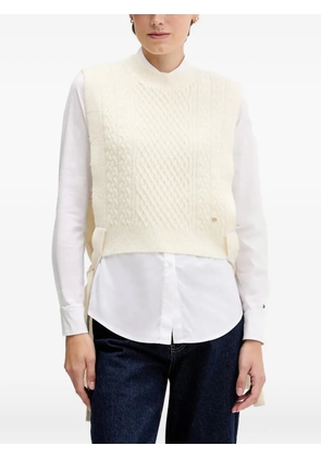 Pedro Del Hierro cable-knit vest - Neutrals