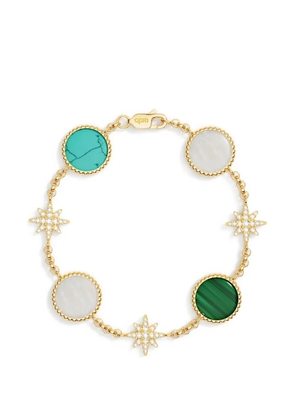 APM Monaco Météorites gold-plated bracelet