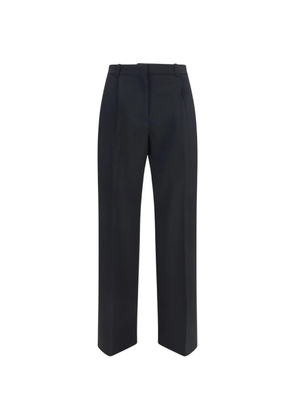 OUR LEGACY Universe pleated wool trousers - Blue