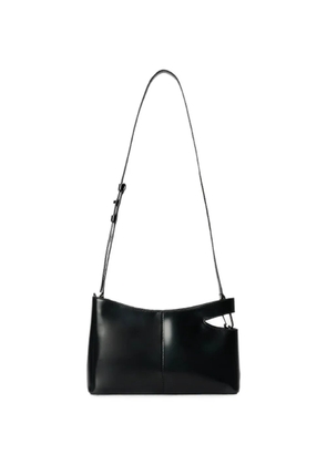 LGN LOUIS GABRIEL NOUCHI Brief leather shoulder bag - Black
