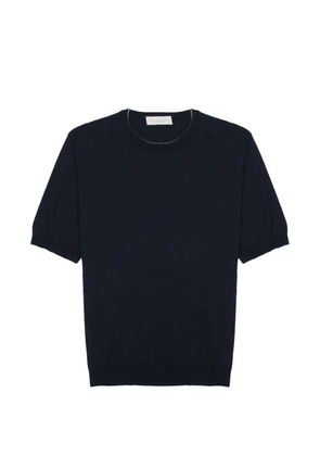LUIGI GENTILE short-sleeve crew-neck T-shirt - Blue