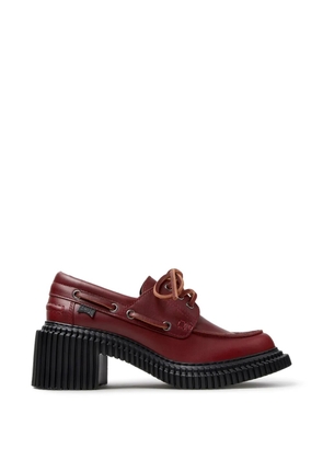 Camper Pix leather loafers - Red