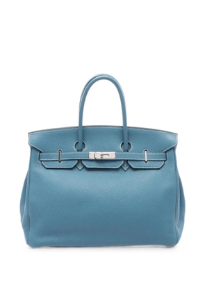 Hermès Pre-Owned 2006 35 Birkin tote bag - Blue