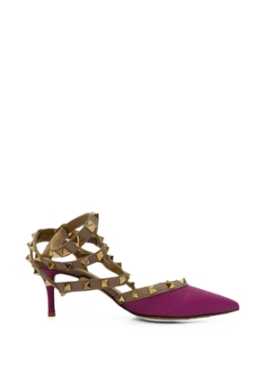 Valentino Garavani Pre-Owned Rockstud strappy sandals - Brown