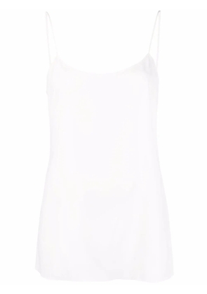 Alberta Ferretti spaghetti strap camisole - White