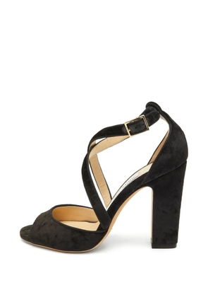 Jimmy Choo Pre-Owned Carrie ankle strap sandals - Black