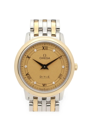 OMEGA 2020s De Ville Prestige diamond 27mm watch - Gold