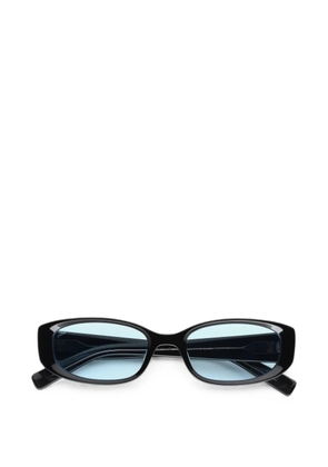 akila Mira oval-frame sunglasses - Black