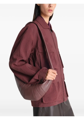 LEMAIRE small Croissant bag in leather - Brown