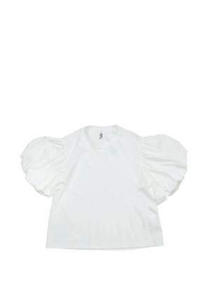 Noir Kei Ninomiya puff-sleeve T-shirt - White
