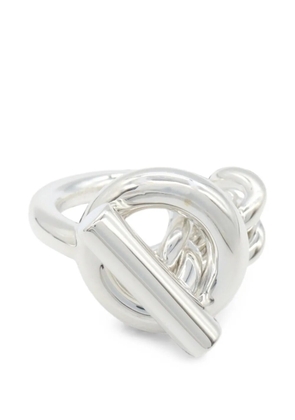 Hermès Pre-Owned 2010s GM Croisette ring - Silver