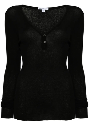 James Perse ribbed top - Black