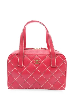 CHANEL Pre-Owned 2003-2004 Wild Stitch tote bag - Pink