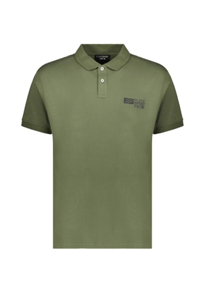 Plein Sport logo-print short-sleeve polo shirt - Green
