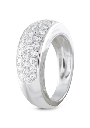 Van Cleef & Arpels Pre-Owned diamond-embellished ring - Silver