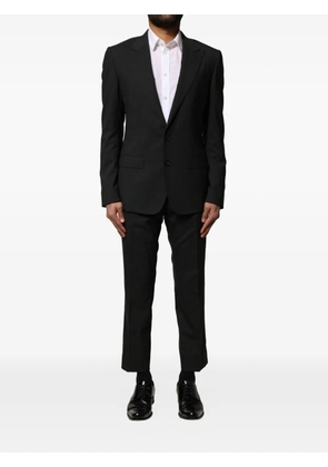 Dolce & Gabbana single-breasted notched-lapel suit - Black