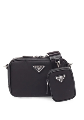 Prada Pre-Owned Brick Saffiano shoulder bag - Black