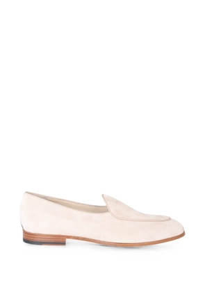 Eleventy suede slip-on loafers - Neutrals