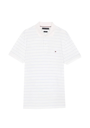 Tommy Hilfiger striped polo shirt - White