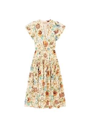 Ulla Johnson Marin floral-print midi dress - Neutrals