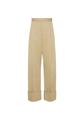 Thom Browne double-pleat trousers - Neutrals