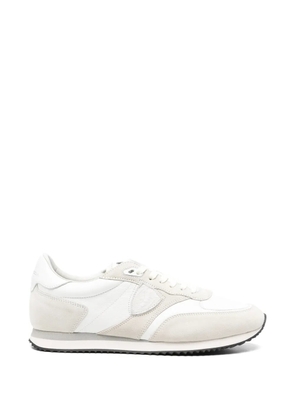 Philippe Model Paris BLVille panelled logo-patch sneakers - White