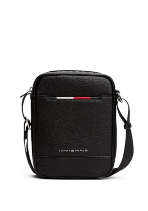 Tommy Hilfiger zip-fastening messenger bag - Black
