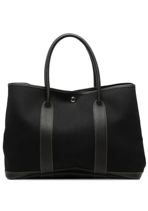 Hermès Pre-Owned 2005 Toile and Negonda Garden Party 36 tote bag - Black