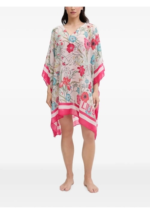 LIU JO floral-print kaftan - Neutrals
