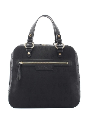 Bvlgari Pre-Owned 2010-2026 Logomania Canvas handbag - Black