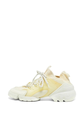 Christian Dior Pre-Owned D-Connect lace-up sneakers - Neutrals