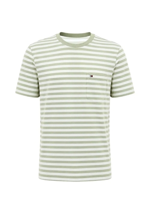 Tommy Hilfiger striped pocket T-shirt - Green