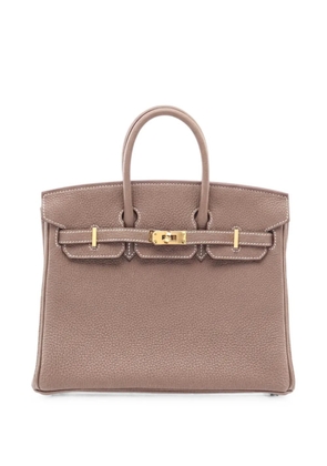 Hermès Pre-Owned 2025 25 Birkin Togo handbag - Grey
