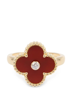 Van Cleef & Arpels Pre-Owned 2010s Vintage Alhambra diamond ring - Gold