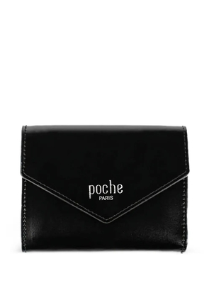 Poche Paris leather wallet - Black