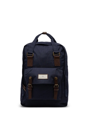 Doughnut large Macaroon logo-patch backpack - Blue