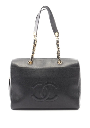 CHANEL Pre-Owned 1997-1999 CC Caviar tote bag - Black