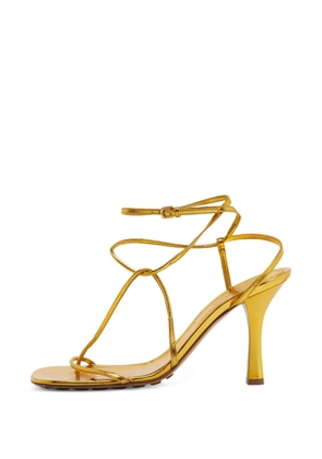 Bottega Veneta Pre-Owned The Line ankle strap sandals - Gold